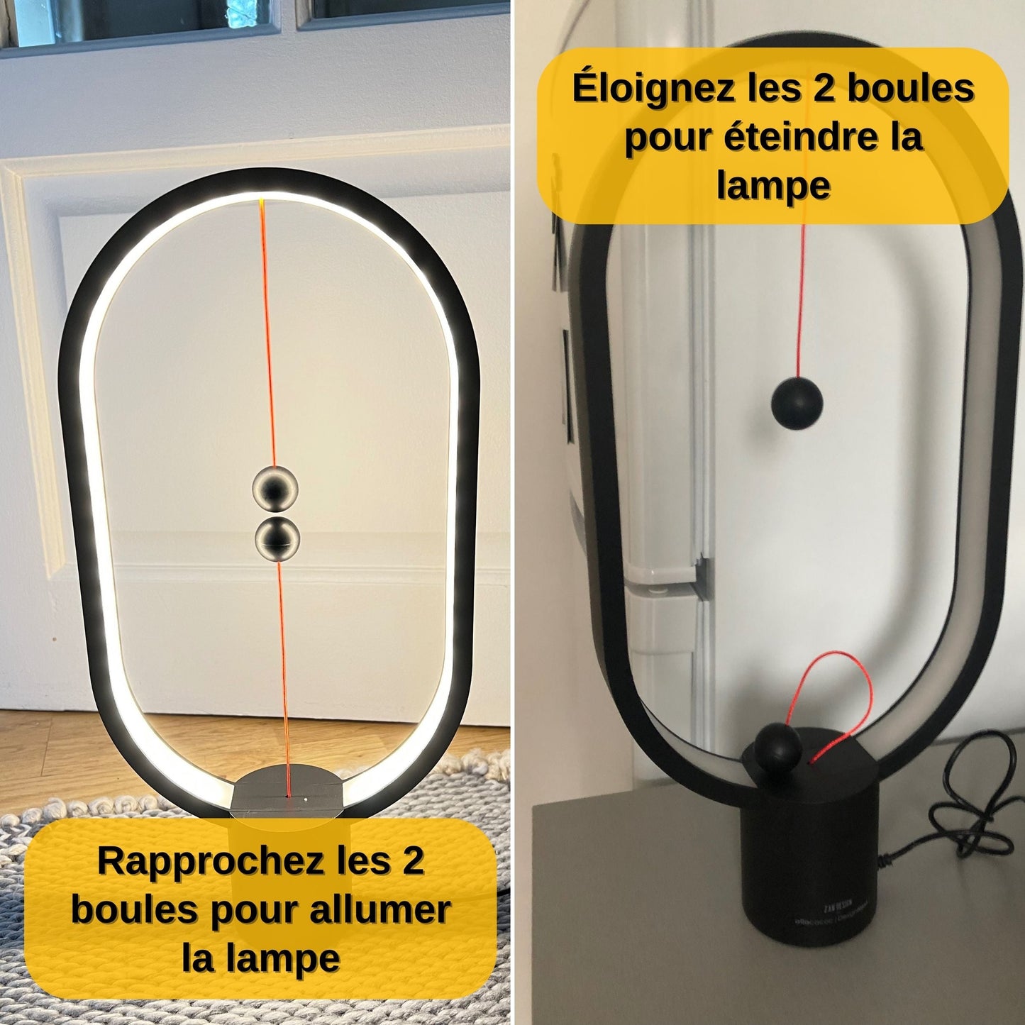 Lampe magnétique LED 40 cm