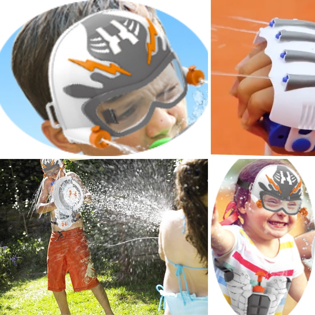 Super-heros-poignee-lanceur-deau-casque